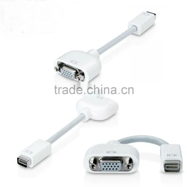 Wholesale Price MINI DVI To Vga Adapter Cable For Notebook Laptop Adapter Cables TV Projection Cable Connectors