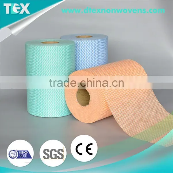 Printed Spunlace Viscose Polyester Dish Wipes