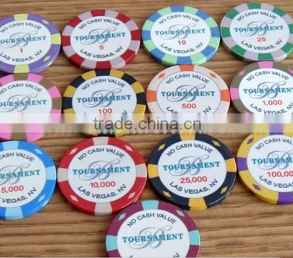 Casino Roulette Poker Chips for Sale photo-2