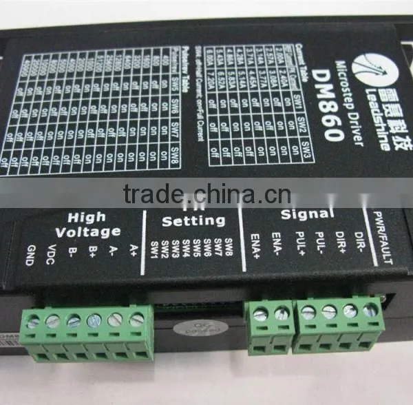 DM860 China Leadshine 57mm 86mm Stepper Motor Driver photo-3
