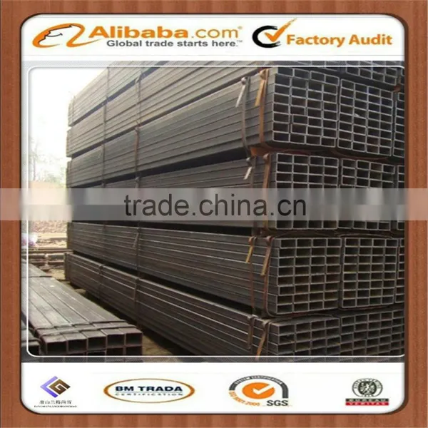 Hollow Section Hot Dipped Galvanized Square Pipe,ERW Black Square Pipe,seamless Square Steel Pipe photo-2