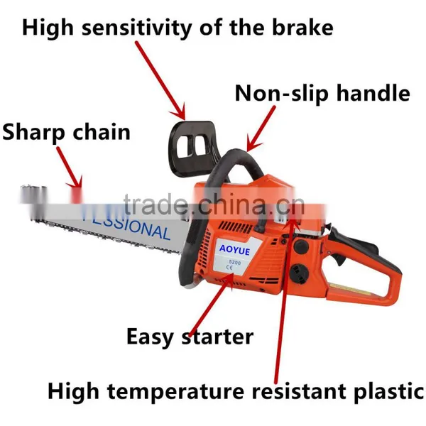 Chain Saw 5200,5800 Gasoline Chain Saw photo-2