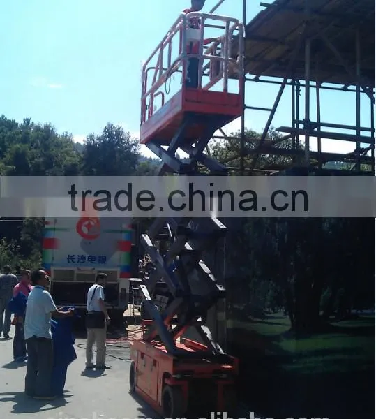 GTJZ0812 Self-propelled Hydraulic Scissor Lifts Flexible to Operate photo-2