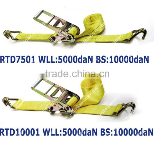 Ratchet Tie Down Straps Cargo Lashing photo-2