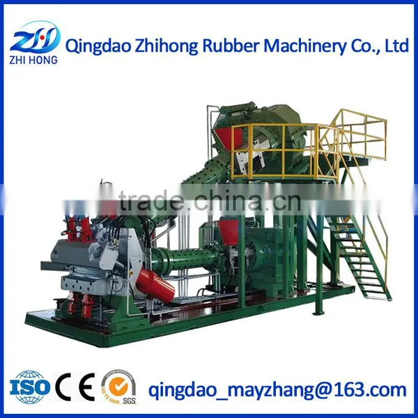 Qingdao Pin Barrel Cold Feed Rubber Extruder/Rubber Profiles photo-2