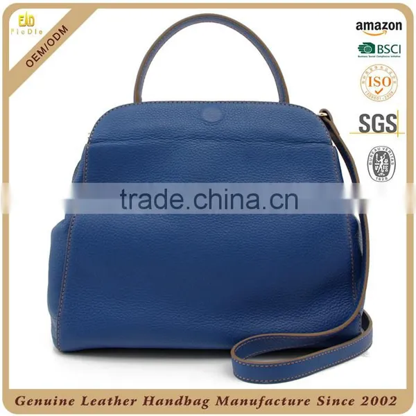 Luxury Satchel Cow Leather Crossbody Wholesale Shoulder Leather Bags From China Manufacturer photo-5