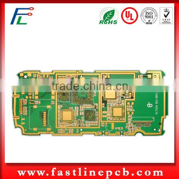Green Solder Mask Rogers PCB 4 - Layer 1OZ Copper THK High Reliability photo-6