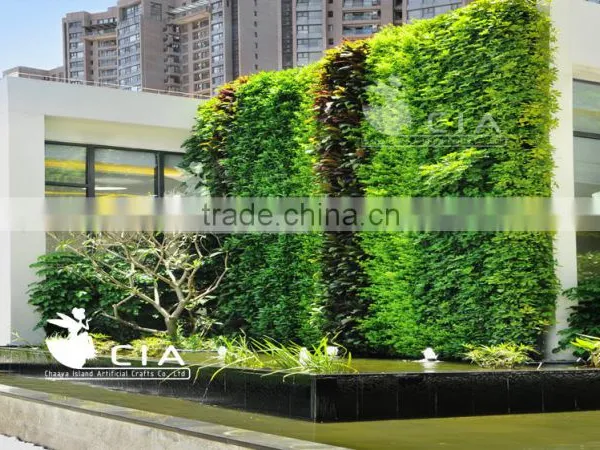High Quality Artificial Vertical Garden Plant Wall photo-2
