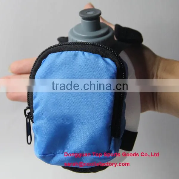 Durable Zipper Nylon Bottle Holder With Handle ,Bicycle Bottle Holder With Water Botter photo-4