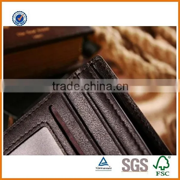 2016 Popular Customized Top Layer pu /genuine Leather Men's Walletn,money Clip Wallet Quality Choice photo-4