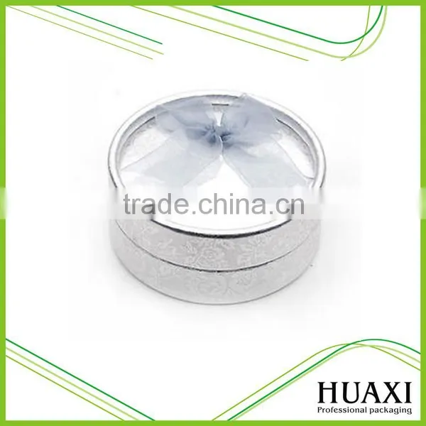 Special Design Golden Round Paper Cardboard Box Jewellery Box photo-2