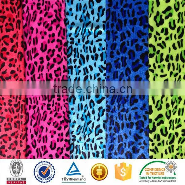 Leopard Printed Velboa(fake Fur) photo-5