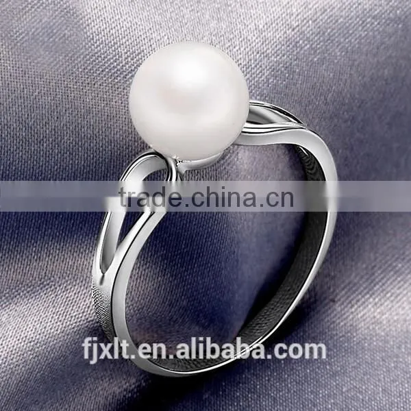 8-9mm 925 Sterling Silver Pearl Ring photo-2