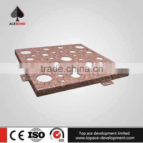 Easy Cleaning and Maintenance 500*500mm Aluminium Facade Panel Footbridge photo-4