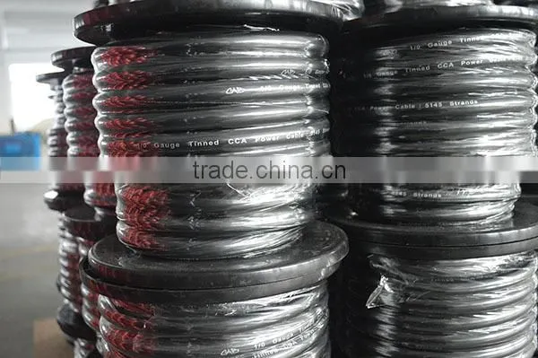 Good Quality China Supplier 0 Awg Wire for Car Audio Cables With Copper Conductor1/0 OFC Car Audio Power Cable photo-2