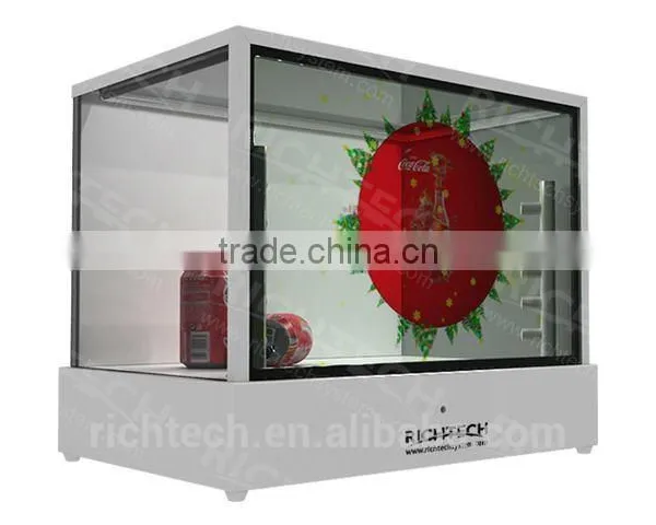 Richtech New Modern Clear Mirror Display Box Transparent LCD Display With Best Price photo-2