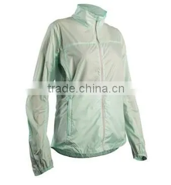 Woman Outwear Suntan-proof Wear UV-protection Wear Breathable Windbreaker Grey