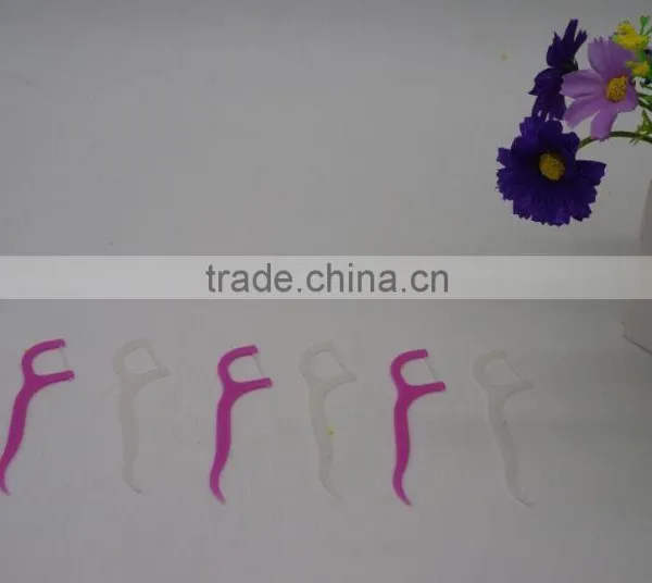 Disposable Natural Bulk Dental Floss Pick photo-4
