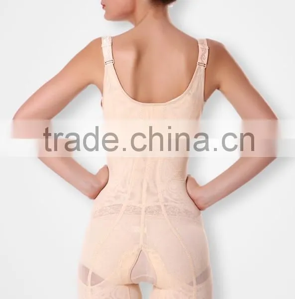 Plus Size and ODM Natural Silk Siamesed Shapewear With Firm Tag photo-6