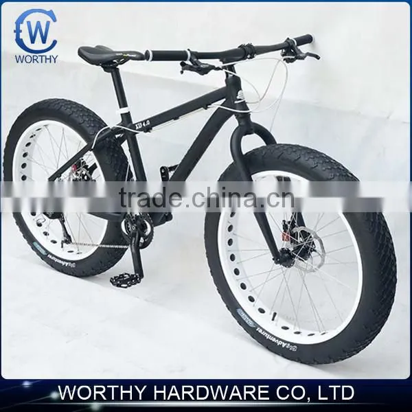26" fat bike bicycle seat post suspension frame and big bike tires of double rims bicycle brake with lock fork