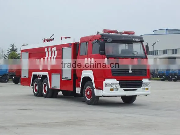 SINOTRUCK STEYR 12-15 m3 Water Tank Fire Truck SINOTRUCK STEYR 6*4 Fire Truck photo-2