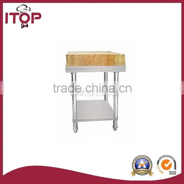 Wooden Cutting Board Bench