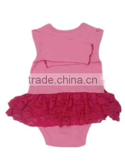 2016 Hot Sale Sweet Bowknot Newborn Baby Clothes photo-2