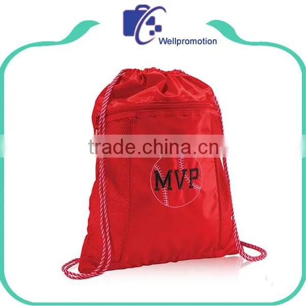Colorful Polyester Football Drawstring Bags With Logo photo-5