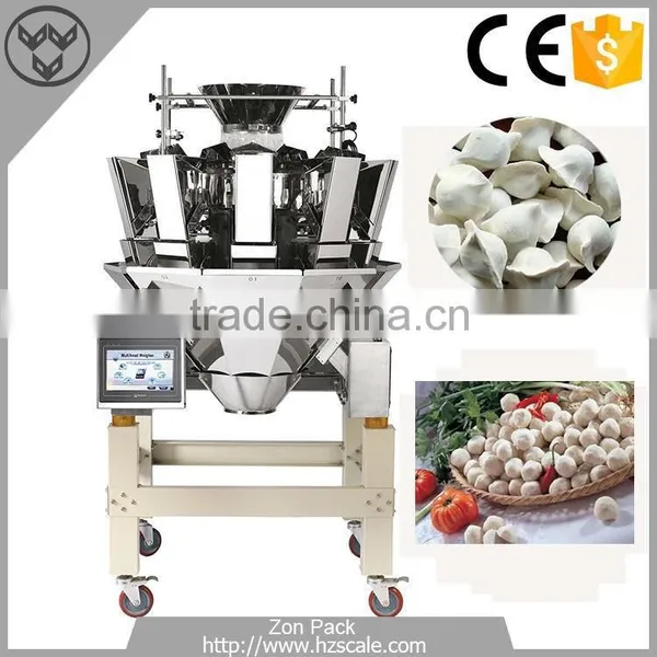 10-500g Frozen Food 10 Heads Multihead Weigher Chicken Wing Weighing Scale photo-3
