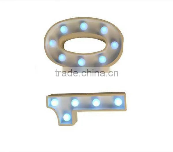 Popular Decorations Figure Lights Figure Shape Light Marquee Number Light for Room Decoration photo-5
