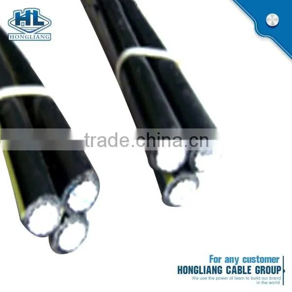 33KV Multi-conductor Melita Electrical Power Aerial Bundel Cable Aluminum Wire ABC Cable photo-3