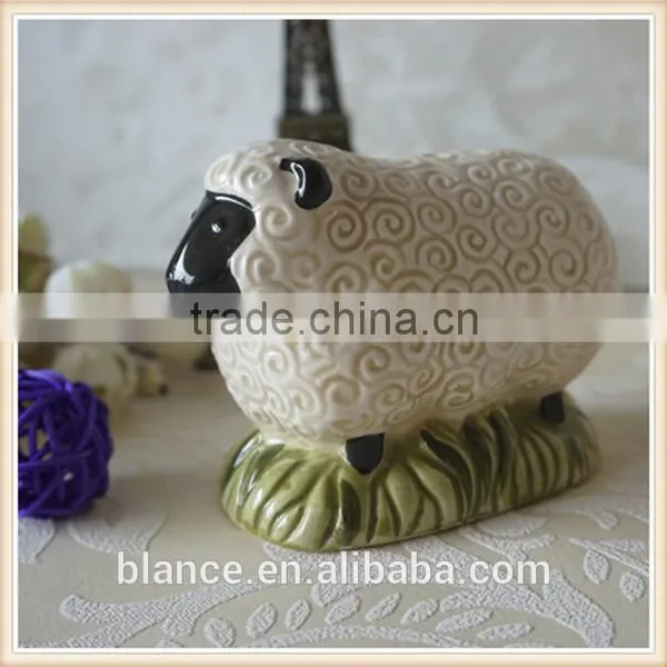 Ceramic Lamb Salt Shaker Animal Design Pepper Shaker photo-2