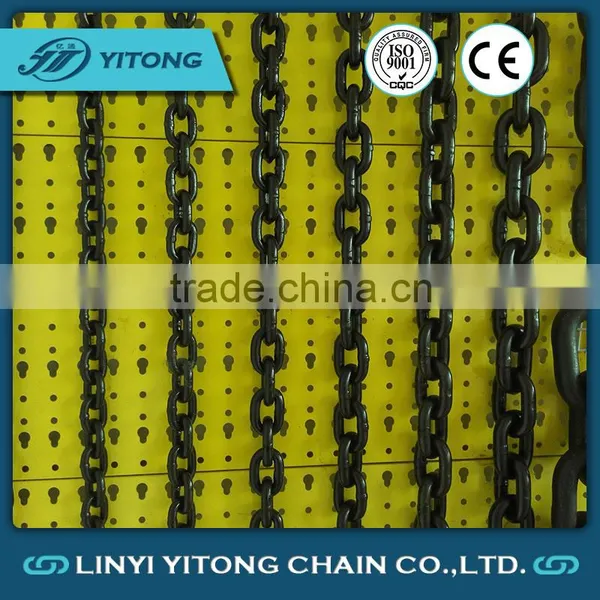 Quick Delivery Top Quality G80 Long Lifting Stainless Steel Link Chain Factory photo-3