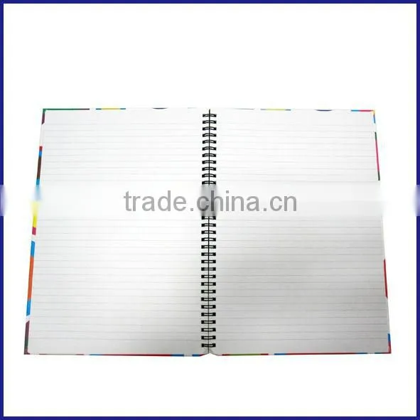 College Ruled A4 Hardcover Spiral Bound Composition Notebook photo-5