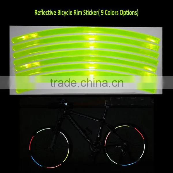 Reflectorized Bicycle Rim Sticker Bicycle Accessories photo-4