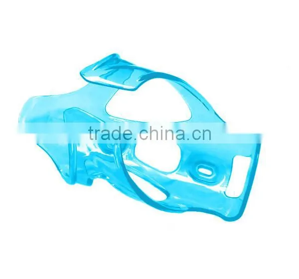 100% PC Bicycle Bottle Holder Polycarbonate Cage Blue Water Cup Holder photo-3