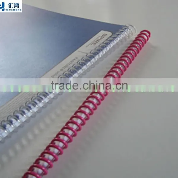 14 mm 5:1 Plastic Spiral Coil Binding Supplies,plastic Binding Coil photo-6