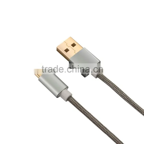 Silver USB Type C USB-C Cable, USB2.0 Type-C Data Charging for New Macbook ,3.1A Max Charging Speed photo-2