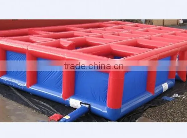 7.5x12x2mH Commercial Grade Giant Inflatable Maze for Sale Inflatable Games photo-2