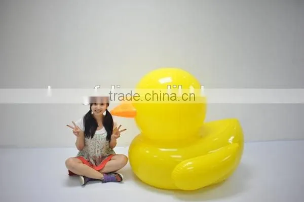 Lovely Inflatable Yellow Duck Children Toys Inflatable Animals photo-2
