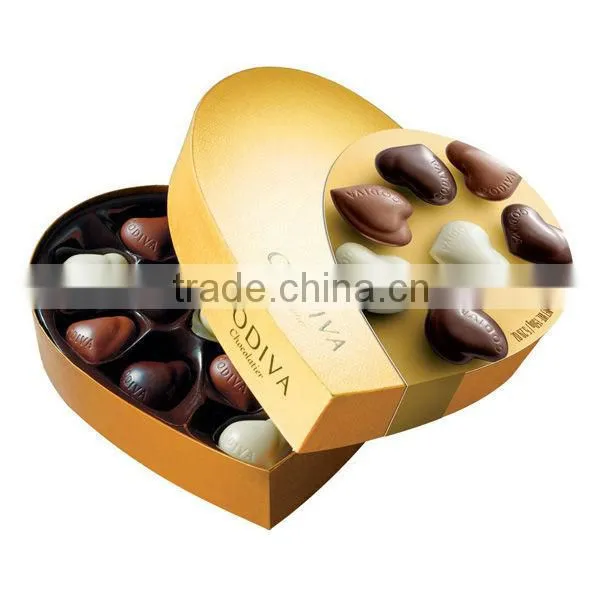 Guangzhou Luxury Handmade Cardboard Paper Chocolate Box/chocolate Gift Box/chocolate Packaging Box photo-3