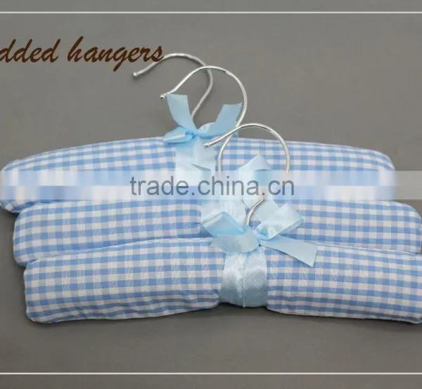 Padded/Satin Clothes Hanger for Suit/Shirt, Gray Colour, New Product photo-3