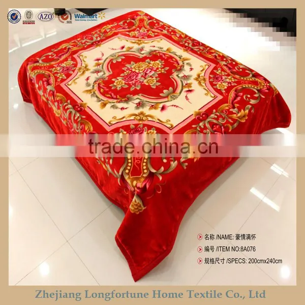 Manufactory Walmart China Home Textile Wholesale Super King Size Mink Blanket photo-4