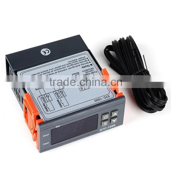 Mini Digital 220V 10A BJ-1000 Microcomputer Temperature Controller With Sensor photo-2