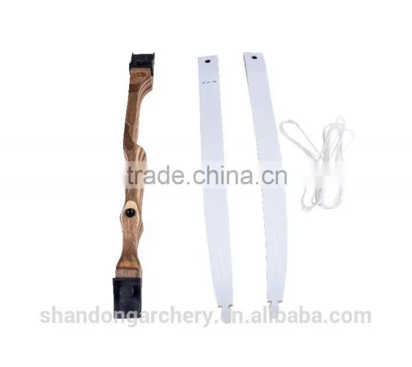 Youth Beginner Archery Wooden Takedown Recurve Bow for Shooting photo-2