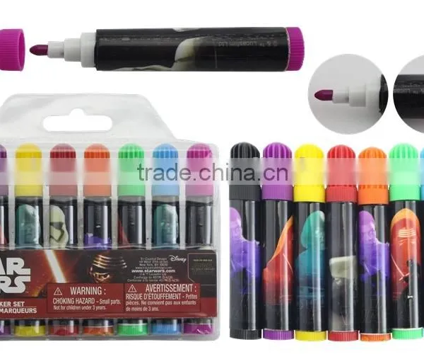 2016 Hotselling Multi Color Imprint Mini Water Color Pen Marker Stationery Set photo-2