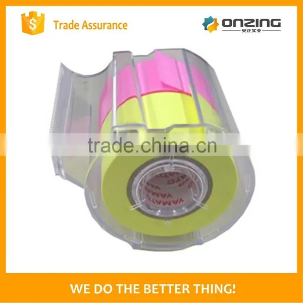 Roll Sticky Back Notepad Paper Tape With Dispenser photo-3