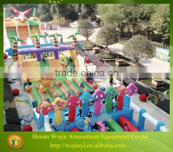 Giant Boot Camp Inflatable Obstacle Course for Sale