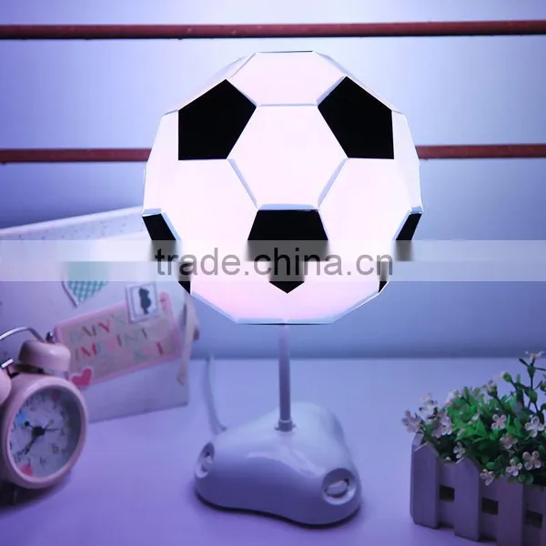ABS+PVC Football Desk Light USB or Battery Charge Multicolor Led Night Light