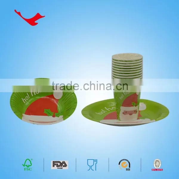 China Top Ten Selling Products Used Paper Printed Party Set photo-2